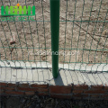 Gegalvaniseerde groene 3 draai metalen hek